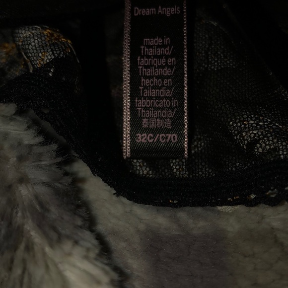 victoria secrets black floral bustier - Picture 3 of 4